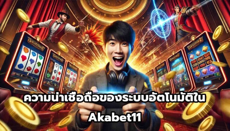ความน่าเชื่อถือของระบบอัตโนมัติใน Akabet11-13