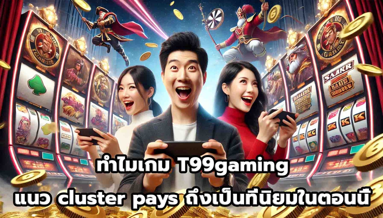 ทำไมเกม T99gaming แนว cluster pays ถึงเป็นที่นิยมในตอนนี้-3