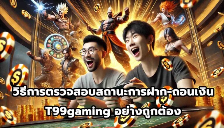 วิธีการตรวจสอบสถานะการฝาก-ถอนเงิน T99gaming อย่างถูกต้อง-10