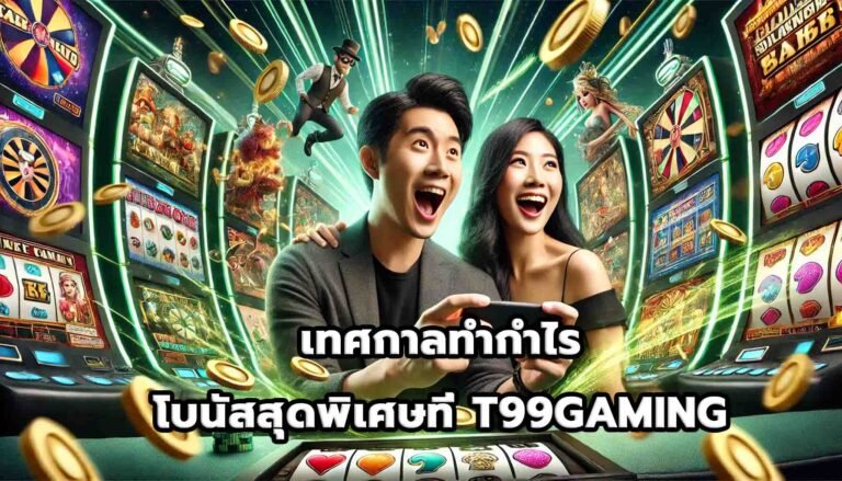 เทศกาลทำกำไร โบนัสสุดพิเศษที่ T99GAMING-6